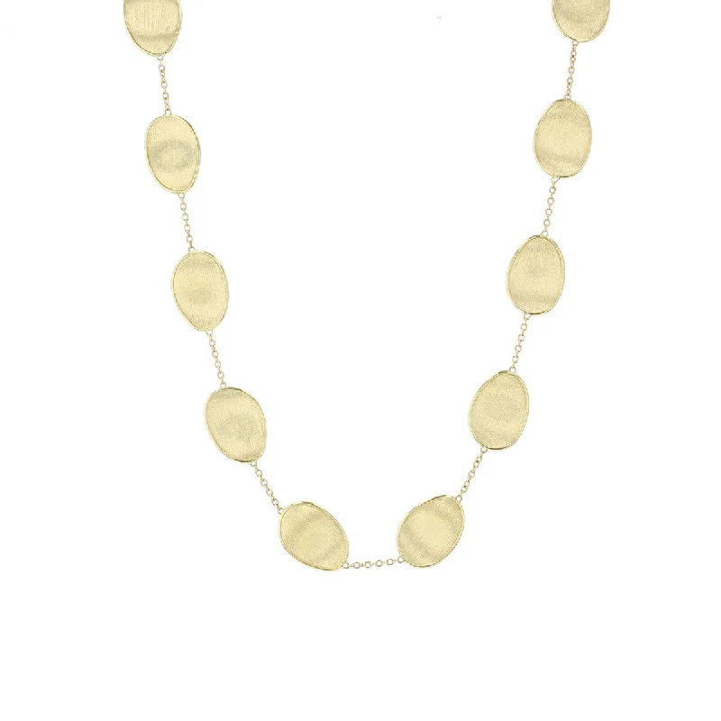 Minimal Gold Necklaces-18K Yellow Gold Short Necklace