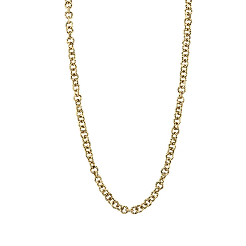 Gold Bar Necklaces-MINI CLUB NECKLACE