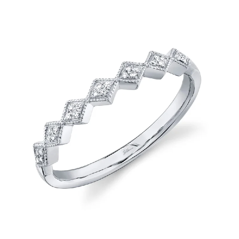 Ring Sets-14K White Gold Diamond Lady's Ring