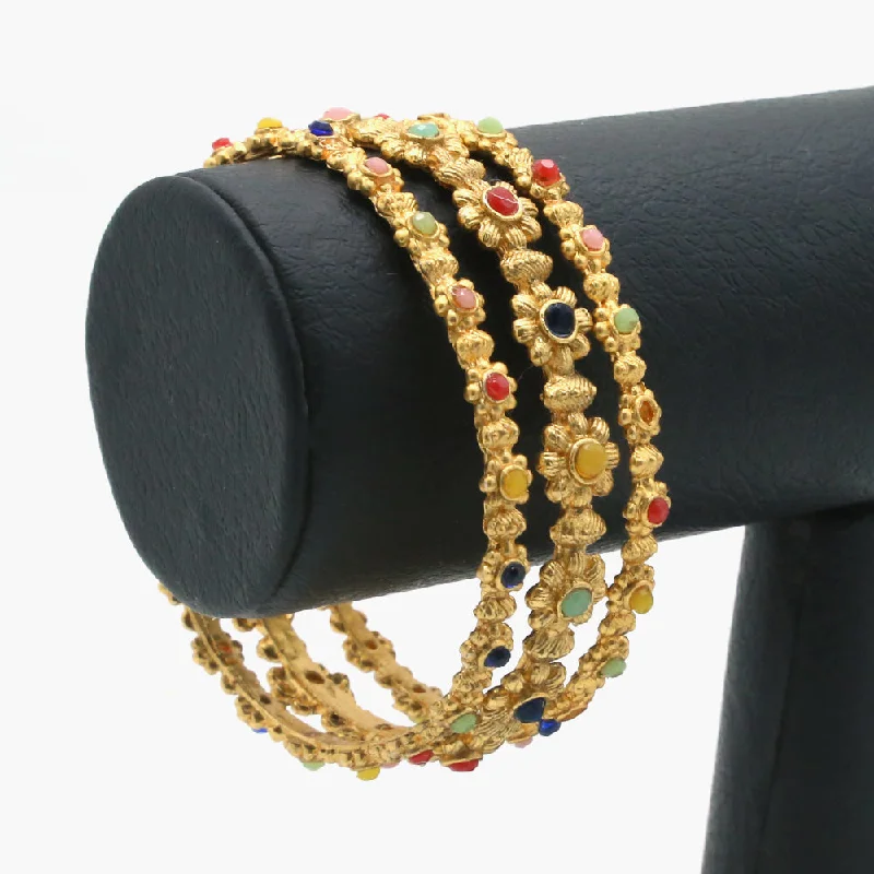 Modern Gold Bangles-Women's Bangle