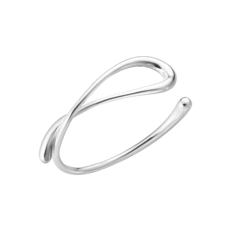 Customized Bangles-Silver Mercy Twist Bangle