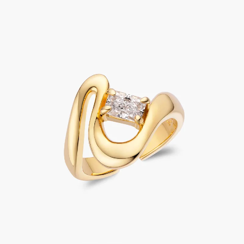 Gold Rings for Women-Obiex Ring