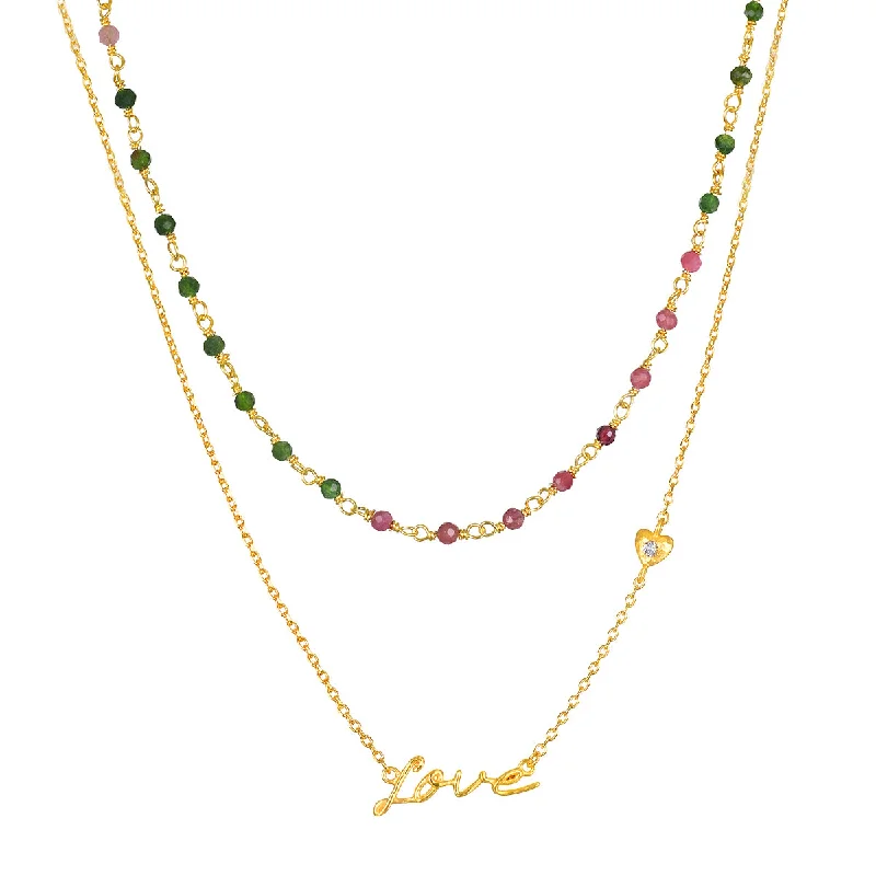 Modern Necklaces-Intention of Love Necklace Set