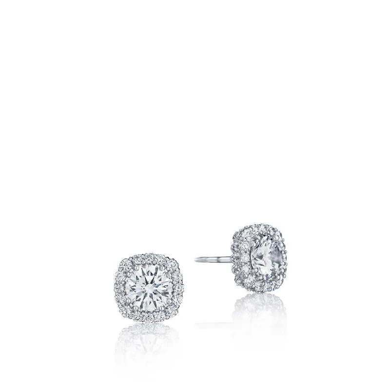 Gemstone Drop Earrings-Love Letters | Full Bloom Diamond Stud Earrings FE803CU65