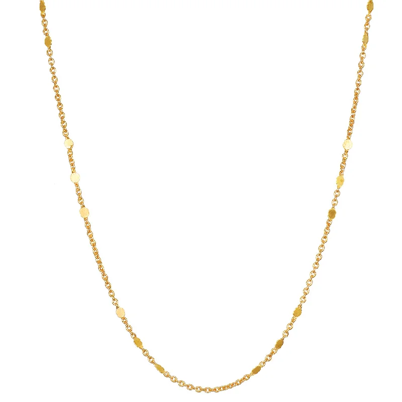 Simple Pendant Necklaces-Twinkling Light Gold Choker Necklace