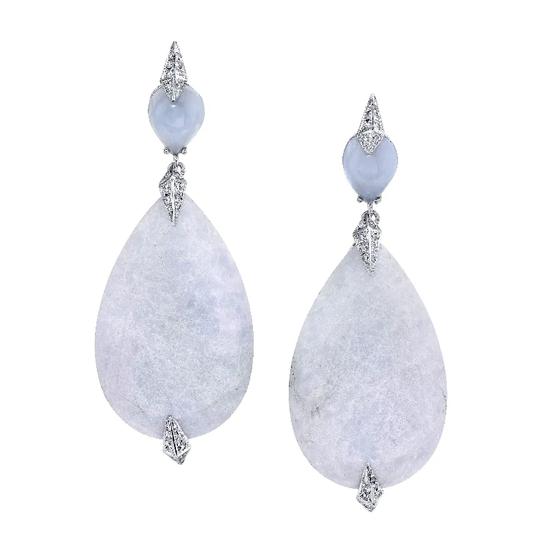 Marble Earrings-Jade Ice Earrings