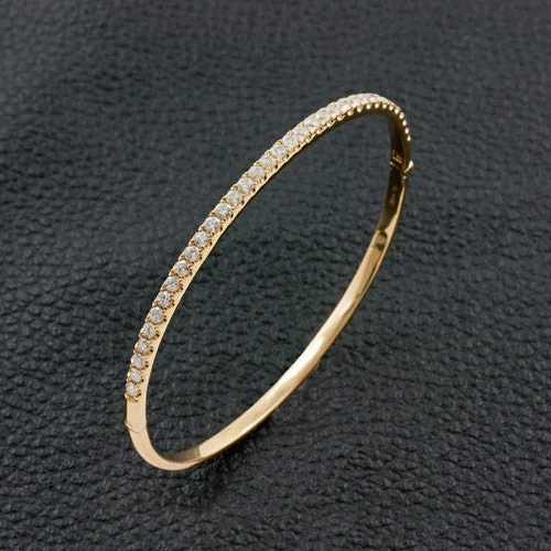 Bridal Diamond Bangles-Diamond Bangle Bracelet