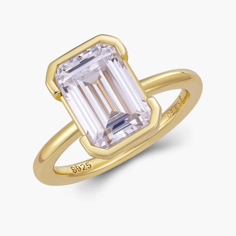 Solitaire Wedding Rings-Gail Ring