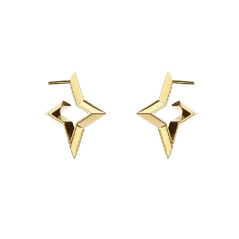 Simple Earrings-D Star Earrings