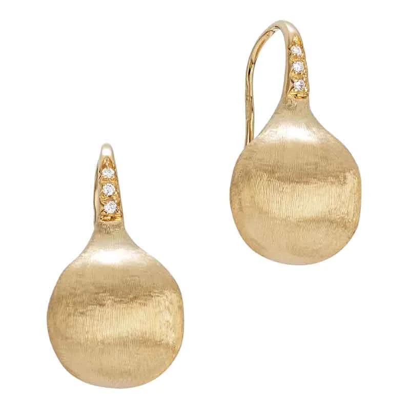 Elegant Gold Stud Earrings-Africa Earrings