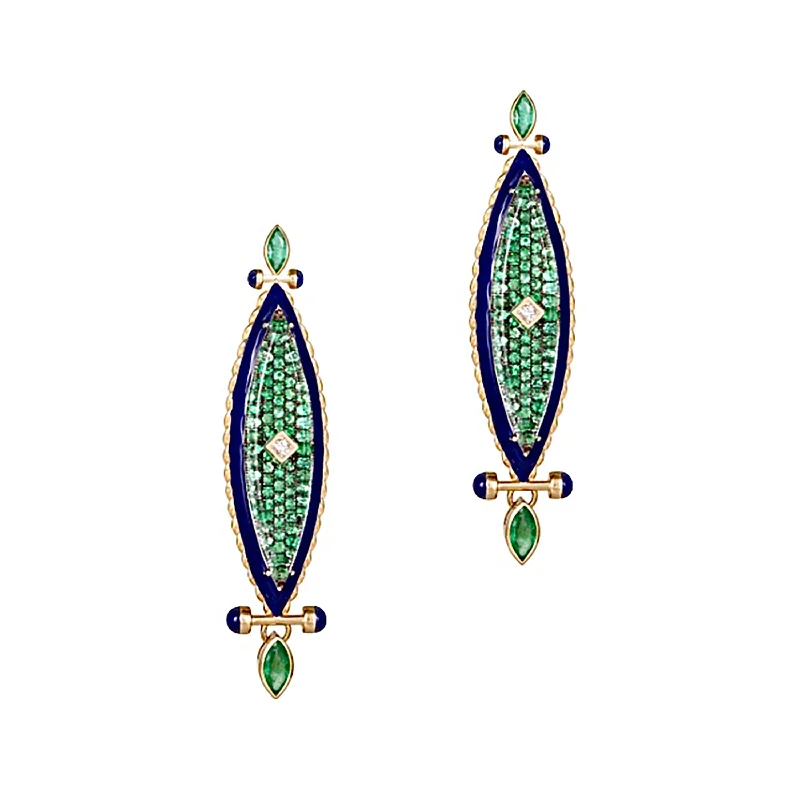 Beaded Earrings-The Parrot Earrings