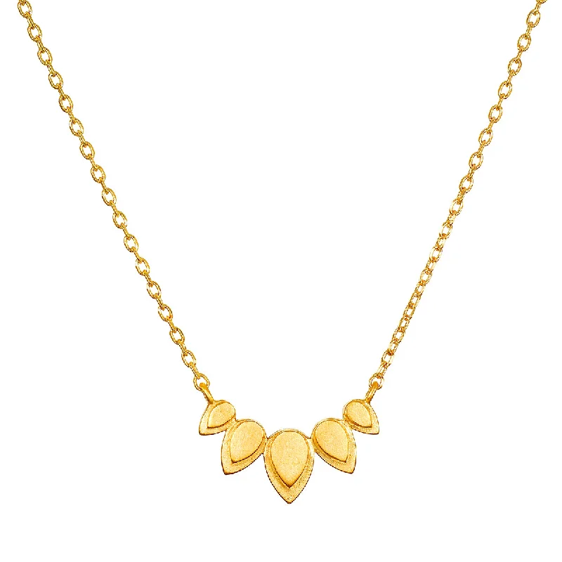 Religious Necklaces-Beauty of Transformation Lotus Petal Necklace