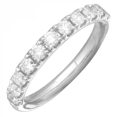 Bridal Rings-14K White Gold Diamond Ring