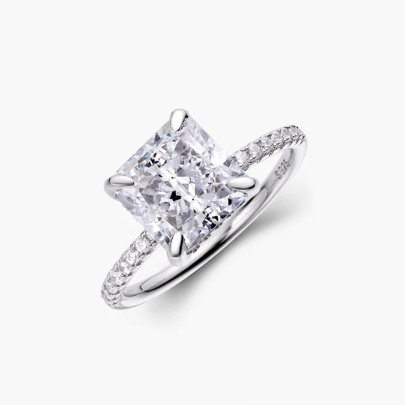 Princess Cut Rings-Aire Ring