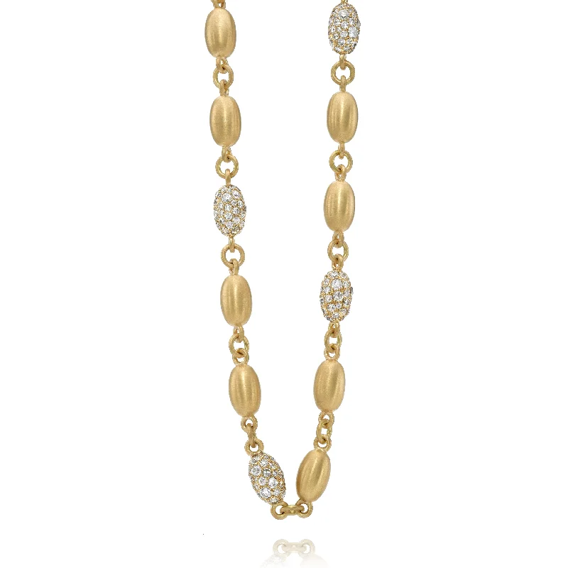 Bridal Necklaces-DOROTHY LUXE NECKLACE, COBBLESTONE