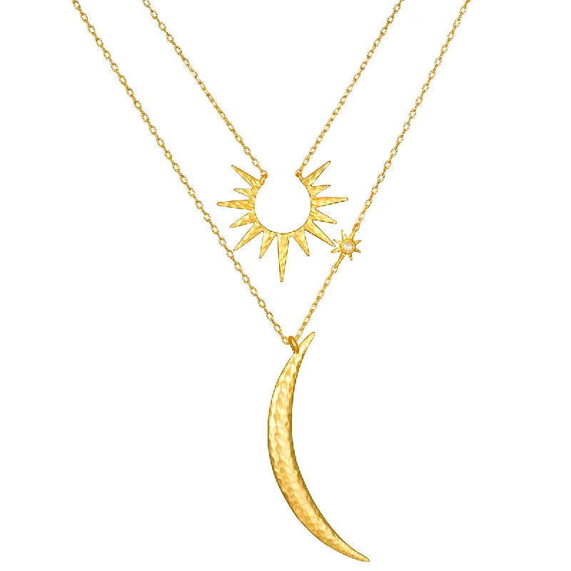 Women's Necklaces-Intention of Inspiration Necklace Set